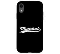 Mumbai India Vintage Cursiva Nombre de la Ciudad Modo de Vacaciones Carcasa para iPhone XR
