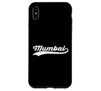 Mumbai India Vintage Cursiva Nombre de la Ciudad Modo de Vacaciones Carcasa para iPhone XS MAX
