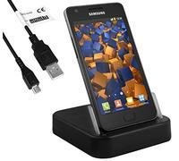 Mumbi - Base USB para estación de Carga de estación de Acoplamiento Samsung Galaxy S4 / S3 / S2 con Cable de Datos