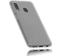 Mumbi - Carcasa para Samsung Galaxy A20e, color blanco translúcido
