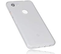 mumbi Funda compatible con Google Pixel 3a, blanco claro