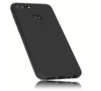 mumbi Funda Compatible con Honor 9 Lite Caja del teléfono móvil Avec Motif Mandala, Negro