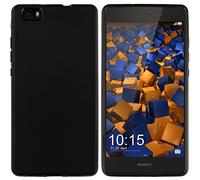 mumbi Funda Compatible con Huawei P8 Lite (2015) Caja del teléfono móvil, Negro