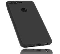 mumbi Funda Compatible con Huawei Y7 2018 Caja del teléfono móvil, Negro