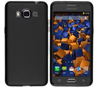 mumbi Funda Compatible con Samsung Galaxy Grand Prime Caja del teléfono móvil, Negro
