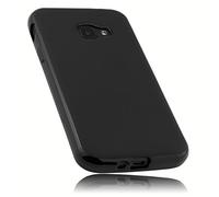 Mumbi Funda Compatible con Samsung Galaxy Xcover 4 Caja del teléfono móvil, Negro