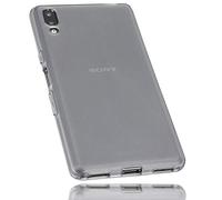 mumbi Funda compatible con Sony Xperia L3, encajar, negro claro