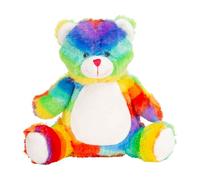 Mumbles Juguete de Peluche con Cremallera Diseño Osito Arco Iris (PC5737)