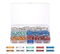 MumdoYAL 200 fusibles de coche surtidos, kit de fusibles de torpedo para coche, con caja de almacenamiento de plástico - 5 A, 8 A, 10 A, 16 A, 25 A