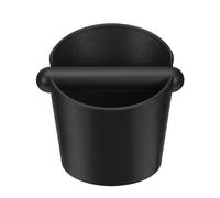 MumdoYAL Coffee knock box, Contenedor de posos de café，Contenedor de golpe de café, accesorios cafe，barista accesorios，con barra de golpeo removible especial que absorbe el ruido