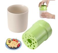 MumdoYAL rallador de manzanas manual giratorio, fácil de limpiar, ligero, herramienta de cocina multifuncional para verduras y otras frutas