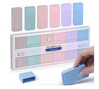 MumdoYAL Roller corrector en forma de ratón - Paquete de 6 mini rollers correctores para estudiantes, niños y empleados de oficina