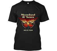Mumford and Sons Delta TWorld 2 Side t Shirt Damen Kurzarm Size S-3XL Man Women(X-Large)
