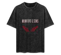 Mumford and Sons Fashion Unisex Printed T-Shirt Mens Black tee Shirt XL