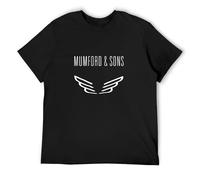 Mumford and Sons Men's Cotton T-Shirt Black Shirt Top tee S