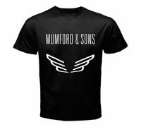 Mumford and Sons UK tee Cotton Men' T-Shirt Black S