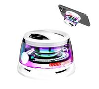mumisuto Altavoz Bluetooth Magnético, Altavoz Portatil con Sonido Envolvente 3D & Luce RGB & Impermeable IPX5, Bluetooth Speaker Inalámbrico con Soporte para Movil, TWS Emparejamiento