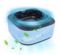 mumisuto Cenicero Purificador de Aire, Cenicero Sin Humo 2 en 1 para Interior, Purificador de Aire Duradero Multifuncional Sin Humo, Cenicero Portátil Regalos de San Valentín para Hombres(Azul)