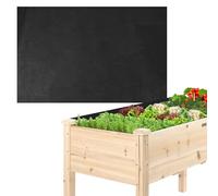 mumisuto Cubierta de Cama de Jardín Elevada, Forro de Tela para Grandes entrantes Vegetales,Tela no Tejida,Forro Transpirable y Resistente al Agua para macetas elevadas al Aire Libre,160 x 290 cm