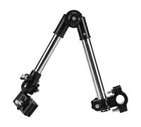 mumisuto Paragüero Ajustable, 360 ° Paraguas Ajustable Soporte de Montaje elástico Soporte para Cochecito de bebé Cochecito Silla de Bicicleta para Bicicletas, Coches eléctricos(Negro)
