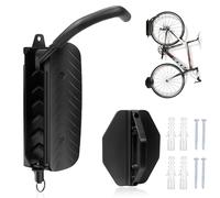 Mumjooyi Soporte Bicicletas Pared Colgar Bicicletas Pared Soporte para Bicicletas Pared Giratorio con Ganchos para Accesorios Cuelga Bicis Pared para Bicicleta (A)