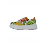 Mumka Shoes - Zapatillas con Plataforma Mujer - Mi Gato Mi Vida - Talla 39 - Elaboradas en Piel Sintética e Interior de Algodón - Sneakers Mujer con Suela de Termoplástico - Cierre de Cordones
