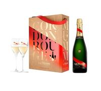 Mumm Cordon Rouge Champagne con dos copas, 750 ml