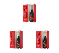 Mumm Grand Cordon Brut Edición EOY 22 Champagne - 750ml (Paquete de 3)