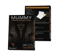 Mummy 100 hojas de papel de transferencia de tatuajes, tamaño A4, papel de plantilla de copiadora térmica de alta calidad, 4 capas para principiantes y artistas, suministros de tatuaje