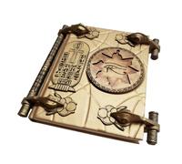 Mummy Book Of Dead Props, Accesorios Del Libro Requerido De Mummy Of Dead, Mummy Book Of The Dead Réplica De Libro Mágico Sin Momias Con Adornos, Old Egipto Colección Souvenirs