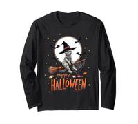 Mummy Cat Witch Candy Spooky Ghost Happy Halloween Costume Manga Larga