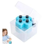 MUMQAQ Juego de rodillos de sellos matemáticos 4 en 1, herramienta de práctica de cálculo de división de sustracción de sustracción para preescolar y primaria, divertido regalo de matemáticas para