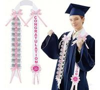 MUMQAQ Kit de dinero de graduación 2026, soporte para regalo de dinero en efectivo, regalos de graduación en efectivo, ideas de extracción para recuerdos de fiesta, accesorios de cabina de fotos