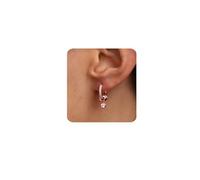 MUMREUES Pendientes Mujer Plata 14 K Pendientes Aro Singularu Pendientes Dorados Hipoalergenicos Fiesta Minimalistas Oro/Plata/Oro Rosa Regalos De JoyeríA