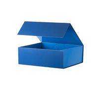 MUMUPACK Caja de regalo azul extragrande de 19 x 16 x 6 pulgadas, 1 paquete