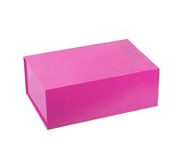 MUMUPACK Caja de regalo rosa extragrande de 19 x 16 x 6 pulgadas, 1 paquete