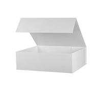 MUMUPACK Cajas de regalo blancas de 17 x 14.5 x 5.5 pulgadas, 1 paquete