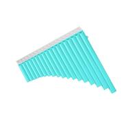 Mumusuki 18 Tuberías Panpipes Panpipes Clave de C para Principiantes Aprendiendo Enseñanza con la Bolsa de Transporte Instrumento de Viento de Madera Musical Tradicional Material de Goma de Goma