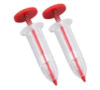Mumusuki 2 Piezas Mini Dispensador de Semillas de Siembra Recolector de Semillas Dispensador Sembradora Esparcidor de Semillas Pequeño Manual Sembradora de Semillas de Mano Sembradora de
