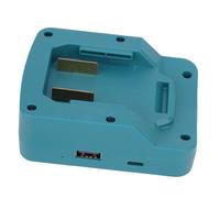 Mumusuki Adaptador de Batería para Cargador de Teléfono Inalámbrico, Compatible con Batería Parkside X20V PAP20A1 PAP20A3 PAP20B1 PAP20B3, Carga Inalámbrica de 15 W con Puertos USB