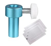 Mumusuki Adaptadores CricutPen, Soporte para Marcadores de Aleación de Aluminio, Fácil Instalación para Máquina Cortadora Cricuts, Perfecto para Bolígrafos de Menos de 8 Mm de Diámetro con 3 (2)