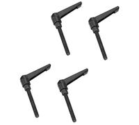 Mumusuki Ajustable de Aleación de Zinc, Perilla Manual de Máquina Resistente Al Desgaste con Perno Roscado para Equipos de Embalaje y Soldadura (Longitud del tornillo 80MM)