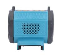Mumusuki Altavoz Inalámbrico, Altavoz Inalámbrico Estéreo Dual Portátil con Puerto USB para Usuarios de Batería de 18 V 20 V, Reproducción de 24 Horas, Ideal para el Lugar de Trabajo y Actividades