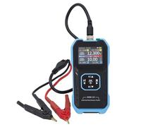Mumusuki Analizador de Batería Digital Capacidad de Controlador para Automóvil Tester Automático con Pantalla de Color TFT HD 0-200Ω Medidor de Prueba de Resistencia Interna para Voltaje de Batería
