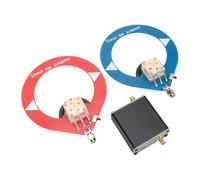 Mumusuki Antena Magnética Compacta de 2 Piezas, Receptor de Banda Estrecha con Amplio Rango de 4MHz a 24MHz SW de 500kHz a 2000kHz MW para un Estéreo de Cine en Casa Interior Estable y