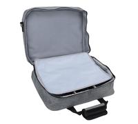 Mumusuki Bolsa para Controlador de DJ, Bolsa para Mezclador de DJ con Divisores Acolchados Extraíbles, Funda de Hombro de Viaje para Micrófono, Cable, Equipo de Música