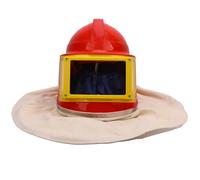 Mumusuki Casco para Chorro de, ABS y Lona de Primera Calidad, Lente de Doble Capa, Tipo Alimentación de Aire, para Pintar, Lijar y Limpiar