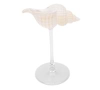 Mumusuki Copa de Vino de Concha Marina, Copa de Concha de Boda, de Martini, Copas de Cóctel, Copas para Beber para San Valentín, Cumpleaños, Fiesta de Aniversario (Estilo 3)