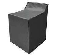 Mumusuki Cubierta de Lavadora, Portátil 210D Recubierto de Plata Oxford Tela Cremallera Diseño a Prueba de Agua a Prueba de Polvo Protector Solar Lavadora y Secadora Cubierta para la (74*71*101cm)