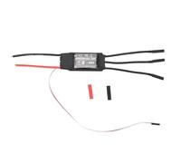 Mumusuki ESC sin Escobillas 60A, Material ABS, Respuesta Suave del Acelerador, Entrada LiPo 3-6S para Aviones Modelo RC y Aficionados